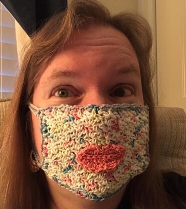 EASY Crochet Face Mask with Filter Pocket