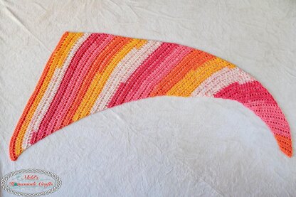 Sunset Boomerang Scarf