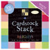 American Crafts DCWV Single-Sided Cardstock Stack 12"X12" 58/Pkg - Brights White Core, 29 Solid Colors/2ea