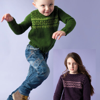 Austin Sweater and Tunic in Rowan Pure Wool Worsted