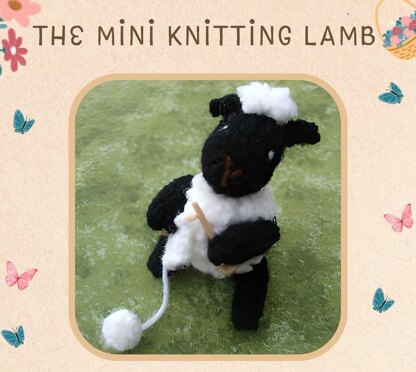 The Mini Knitting Lamb