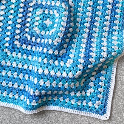 Easy Granny Square Blanket