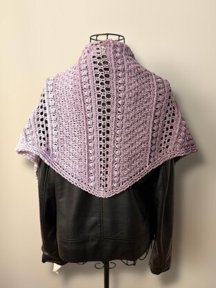 Flat Triangular Scarf "Galatea"