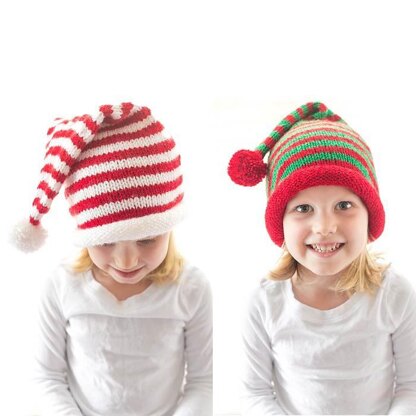 Christmas Striped Stocking Cap