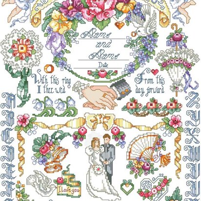 Our Wedding Sampler - PDF