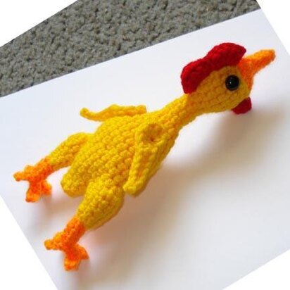 Rubber Chicken amigurumi