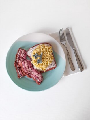 My Crochet Kitchen: Scrambled Eggs