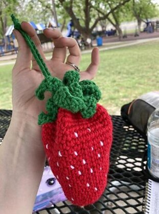 Strawberry Dice Bag