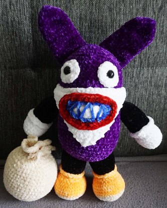 Crochet pattern for Nabbit the rabbit!