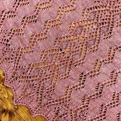 Glittering Path Shawl