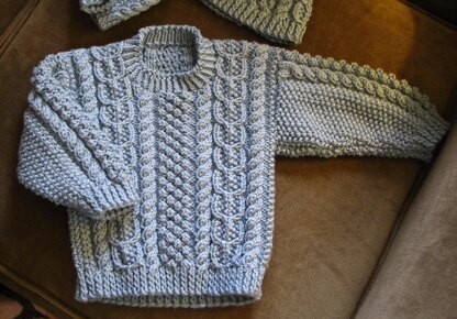 #19 Child's Aran Sweater