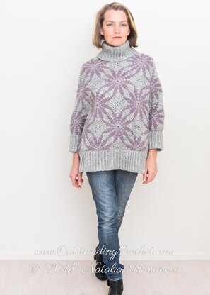 Morning Star Poncho Sweater