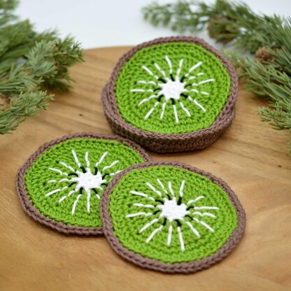 Kiwi Slices Coaster Set