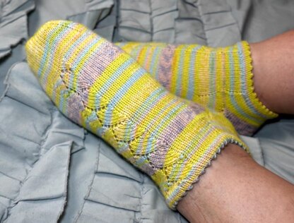 Toe Up Simple Socks No 5