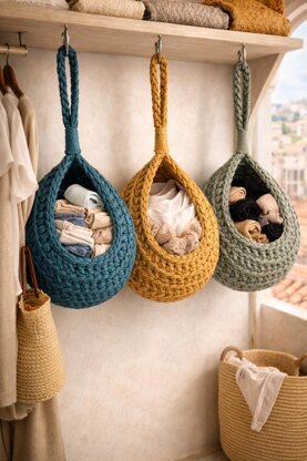 Crochet Home Storage