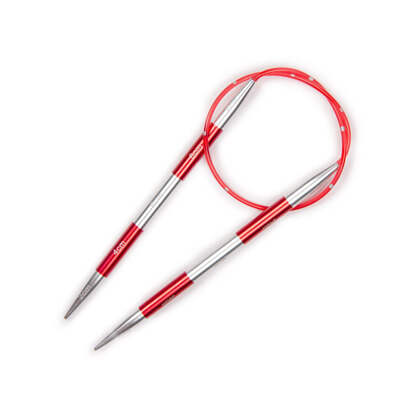 KnitPro Smartstix Red Fixed Circular Needles 40cm (16in) (1 Pair)