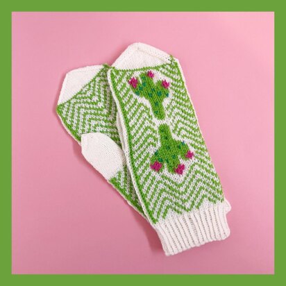 Cactus mittens