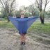 Deep Blue Beginner Shawl