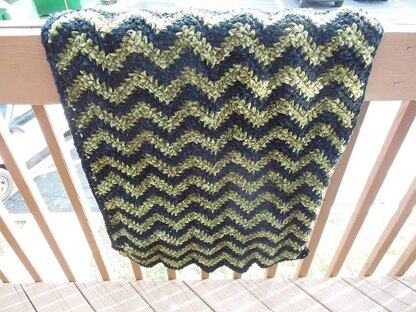 Chunky Chevron Car Seat Canopy Cover