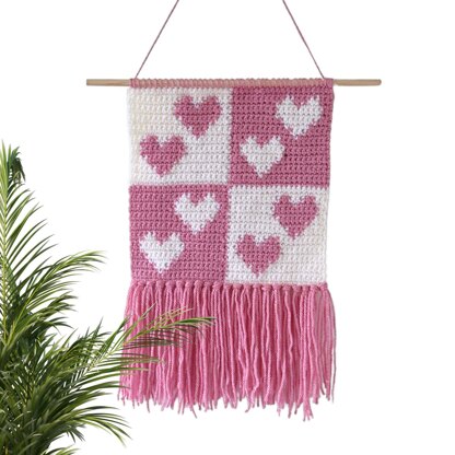 Little Hearts Tapestry