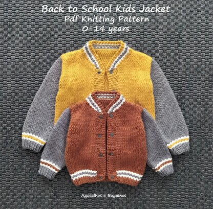 Back to School Kids Jacket | 0-14 years