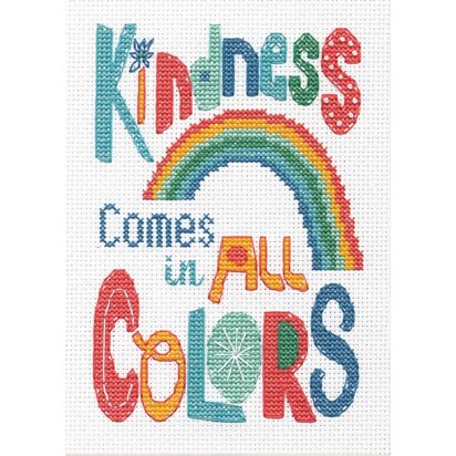 Dimensions Kindness Colors Counted Cross Stitch Kit
