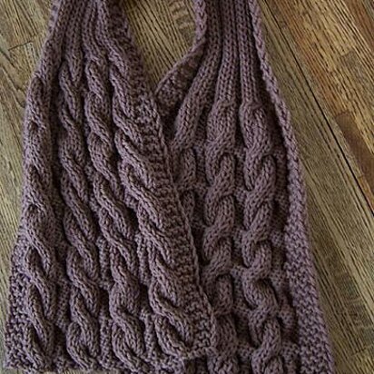 Completely Cozy & Reversible Scarf for Him! - knitting pattern
