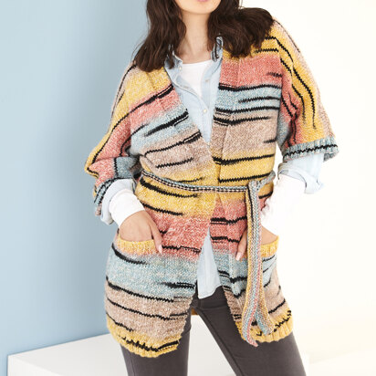 Cardigan in King Cole Safari Chunky - 5930pdf - Downloadable PDF - knitting pattern
