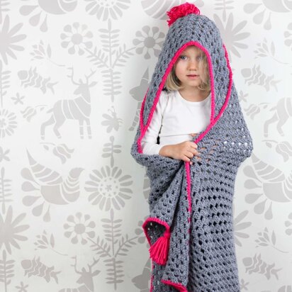 "Granny Gives Back" Hooded Blanket