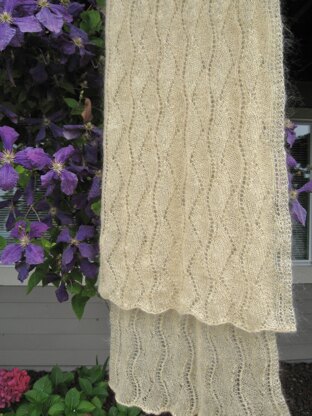 Butter Ebb & Flow SHawl