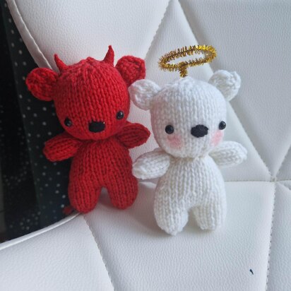 Devil and Angel Mini Bears