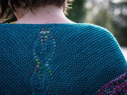 Leaf Line Shawl