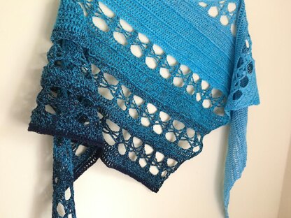 Lake Union Bridge Shawl