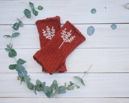 Crochet Fingerless Gloves