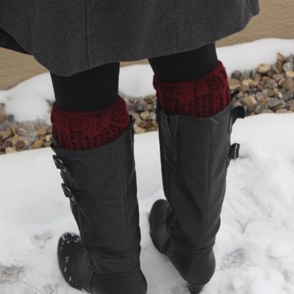 Bow Boot Cuffs Pattern