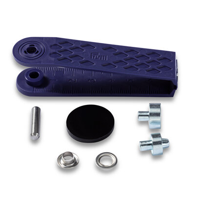 Prym Eyelets and Washers 5.0 mm Silver Colour