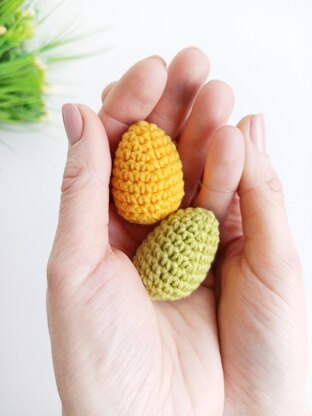 Easter eggs crochet pattern