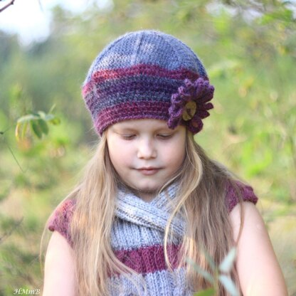 The Gloria crochet beret