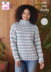 Cardigan and Sweater Knitted in King Cole Super Chunky - 5780 - Downloadable PDF