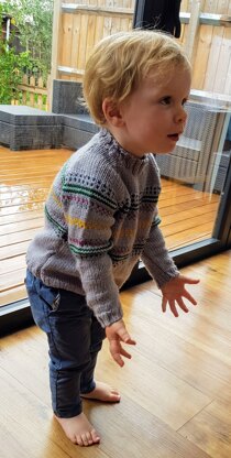 Child's fairisle jumper