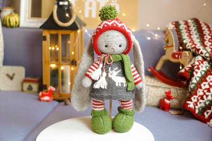 Knitting Toy Clothes Pattern - CHRISTMAS GNOME