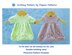 Pinecone Dolls Dresses and Bonnet (no 140)