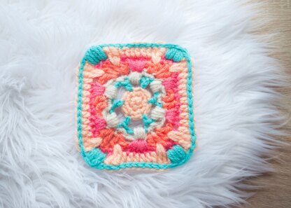 Boho Mosaic Granny Square