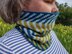 Arrow Striped Cowl