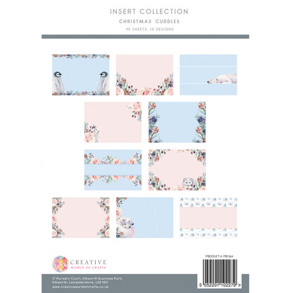 The Paper Boutique Christmas Cuddles Insert Collection