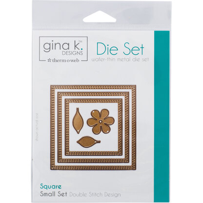 Therm O Web Gina K Designs 3 Nested Square Dies - Small