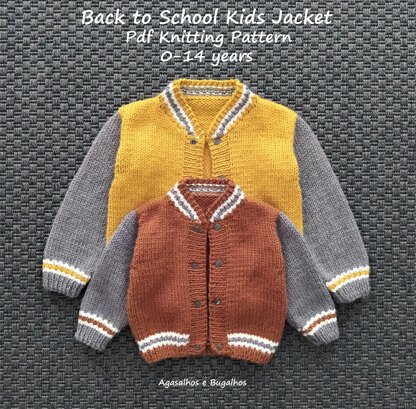 Back to School Backpack Knitting Pattern - Ethically Sourced Yarn, Craft Kits, Home Goods, Clothing & Accessories