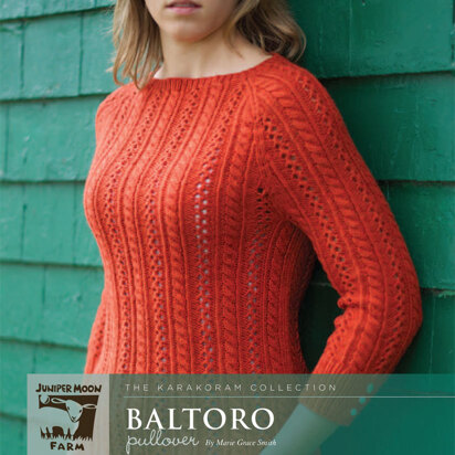 Baltoro Pullover in Juniper Moon Farm Tenzing - Downloadable PDF