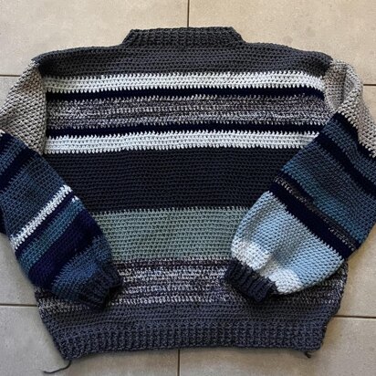 The cloudy men's jumper pattern