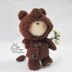 Pebble doll Bear